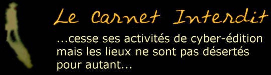 Le Carnet Interdit : littrature, posie, ides...